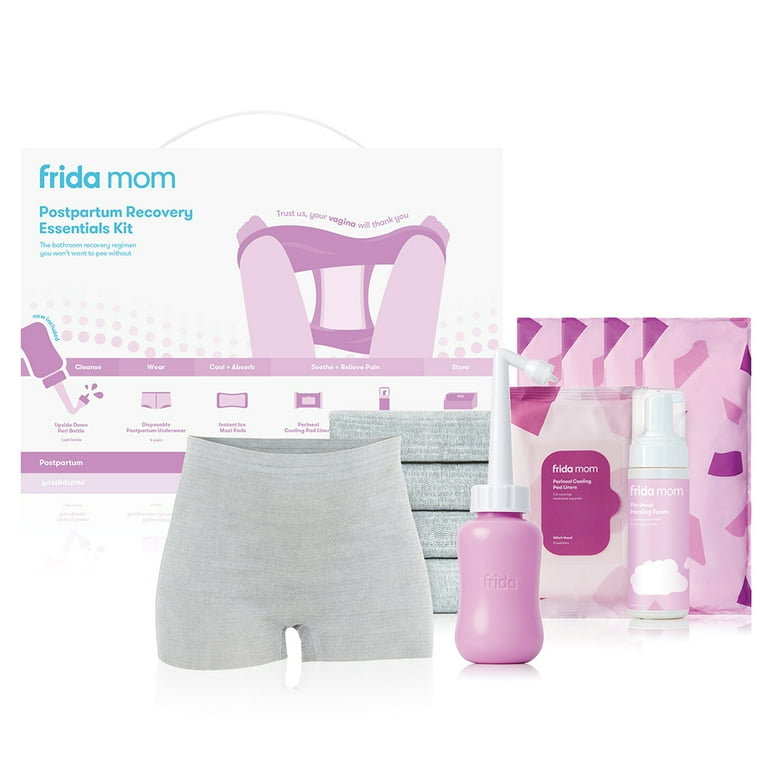 Frida Mom Postpartum Recovery Essentials Kit with Cooling Pads
