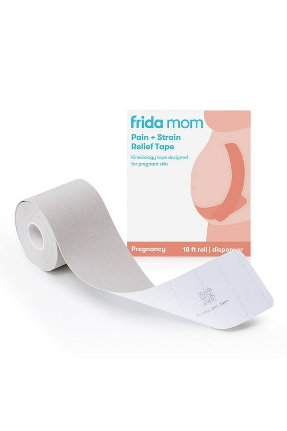 Pregnancy Pain and Strain Relief Tape Roll for Maternity Belly, Waterproof Pregnancy Support Belt Alternative, 18 ft
