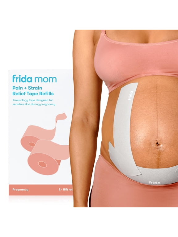 Pain + Strain Relief Tape Refills for Pregancy Skin - 2Ct