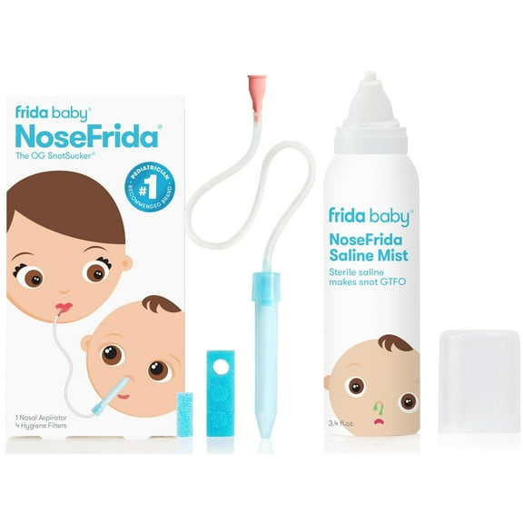 Frida Snotsucker and Saline Spray