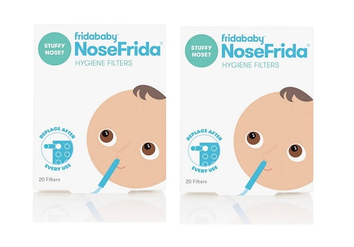 Fridababy Nosefrida Replacement Hygiene Filters 20 Filters - 2 Pack 