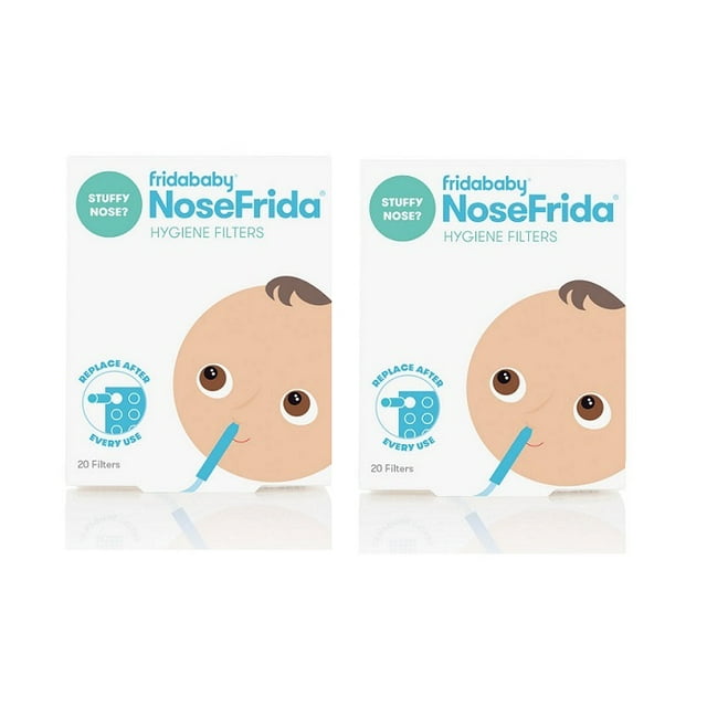 Fridababy Nosefrida Replacement Hygiene Filters 20 Filters 2 Pack