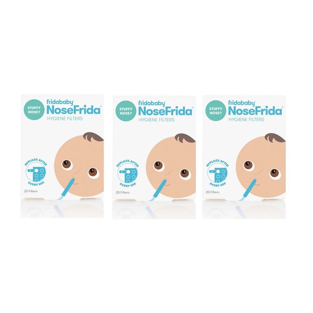 Fridababy Nosefrida Replacement Hygiene Filters 20 Filters 3 Pack