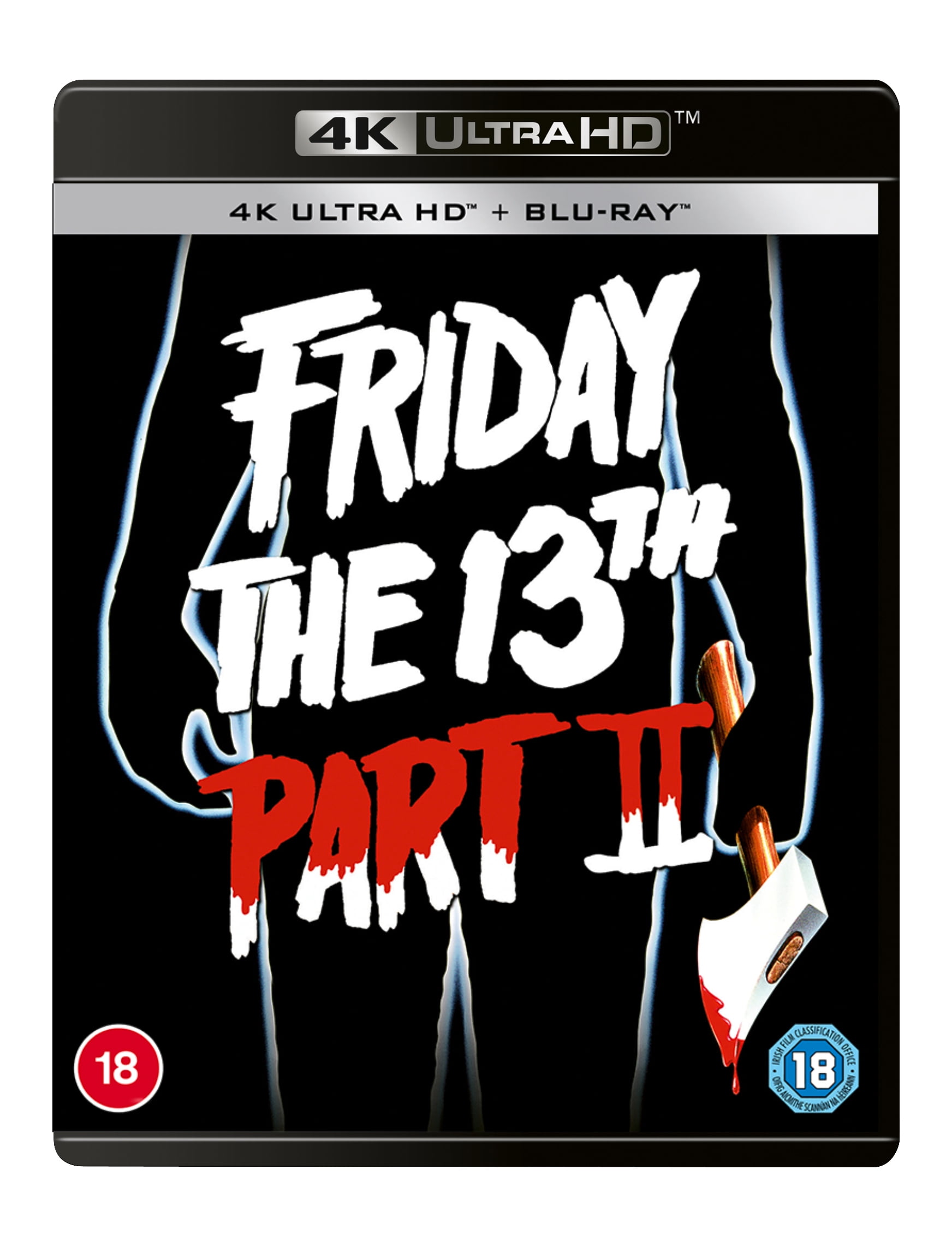 Friday 13th Part II (4K Ultra HD) Adrienne King John Furey Kirsten Baker Warrington Gillette