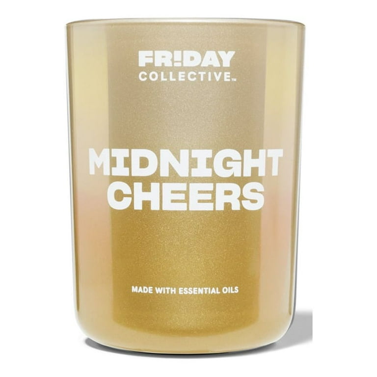 Friday Collective Midnight Cheers 8oz candle