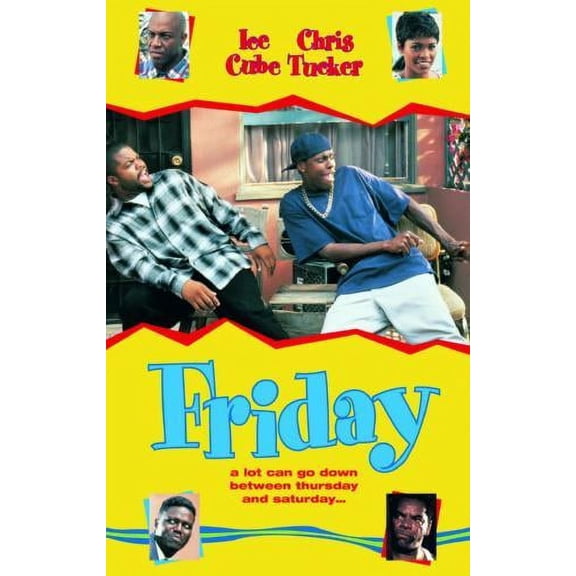 Friday Metal Plaque 8inx12in Art Print on Metal 8x12 Multi-Color Square Adults AB Posters