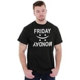 thumbnail image 1 of Friday Monday Happy Sad Weekend Vibes Men's Graphic T Shirt Tees Brisco Brands X, 1 of 4