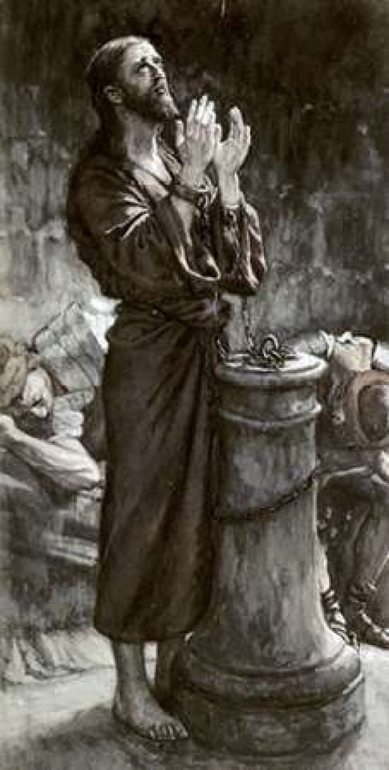 Friday Morning Jesus In Prison Canvas Art - James Jacques Tissot (24 x 36)