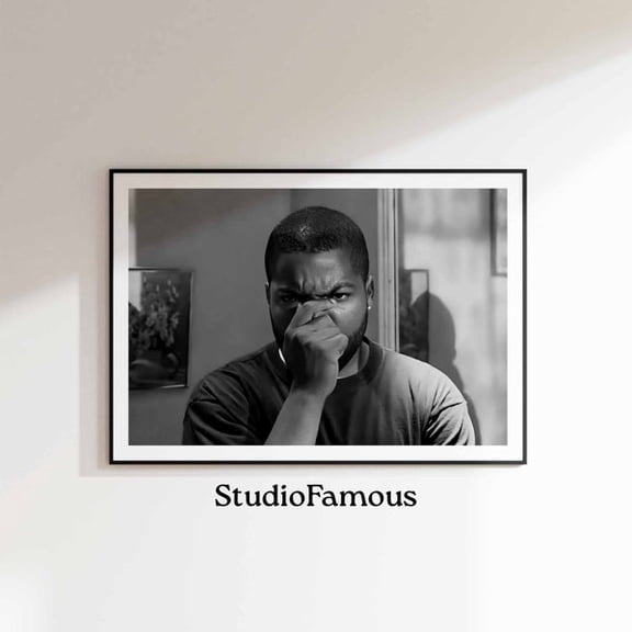 Friday Movie Poster: Smell Scene, Printable Wall Art, Unframed Paper Poster 8x10in