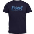 thumbnail image 1 of Friday My Second Favorite F Word Mens T Shirt Navy 3X-LG, 1 of 1
