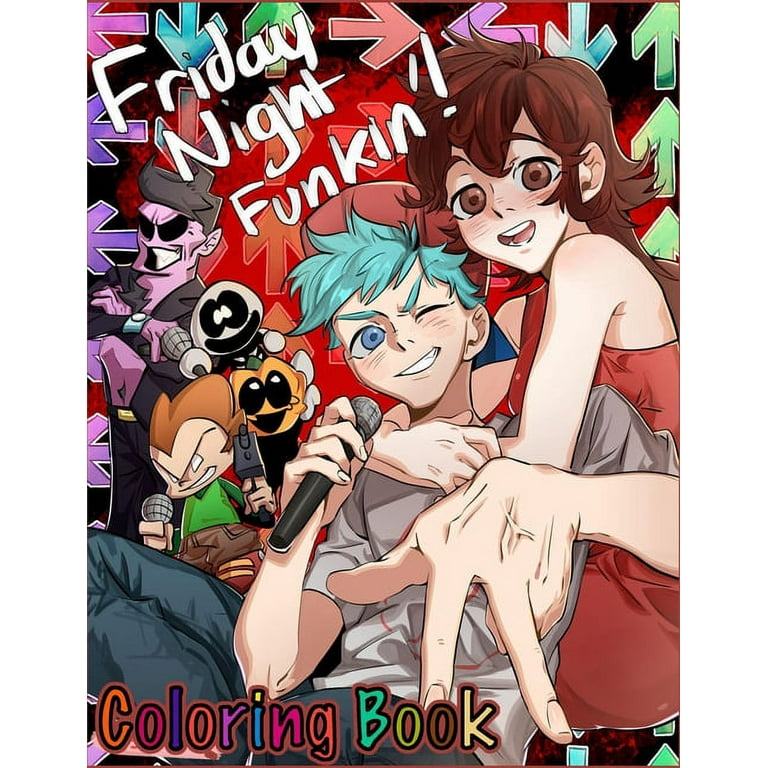 11+ Fnf Coloring Page