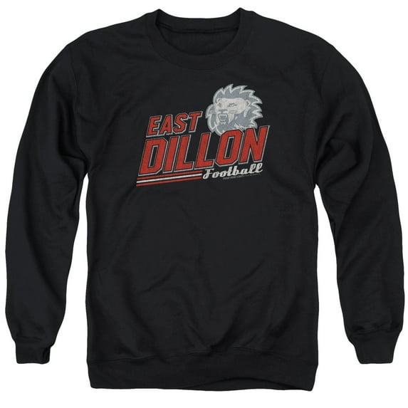 Friday Night Lights Athletic Lions Adult Crewneck Sweatshirt Black