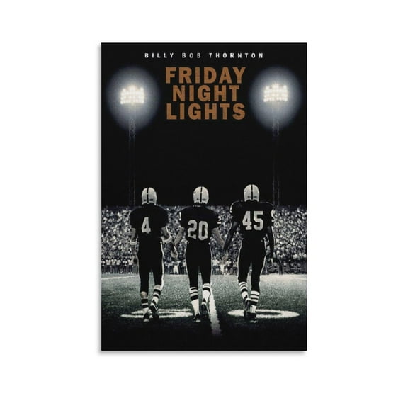 Friday Night Lights Classic Rugby Sports Film TV Series Motivational Poster Artworks Picture Print Poster Wall Art Painting Canvas Gift Decor Home Posters Decorative