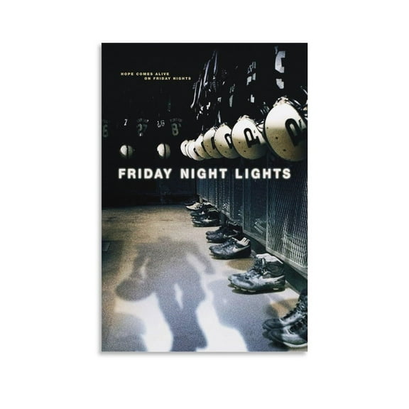 Friday Night Lights Classic Rugby Sports Film TV Series Motivational Poster Home Decor Poster Wall Art Hanging Picture Print Bedroom Decorative Painting Posters Room Aesthetic