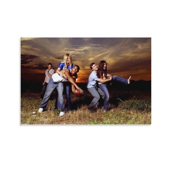 Friday Night Lights Classic Rugby Sports Film TV Series Motivational Poster Poster Decorative Painting Canvas Wall Art Living Room Posters Bedroom Painting