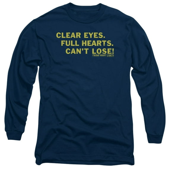 Friday Night Lights - Clear Eyes - Long Sleeve Shirt - XXX-Large