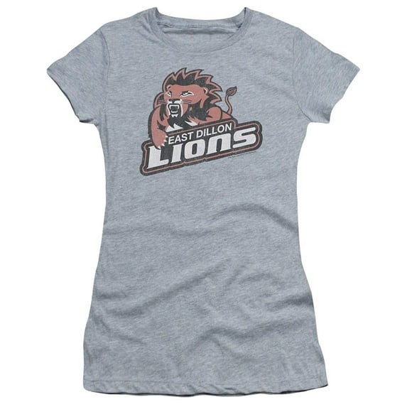 Friday Night Lights East Dillon Lions Heather Gray Juniors T-shirt