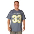 thumbnail image 1 of Friday Night Lights Football Panthers 33 Riggins Indigo Blue Adult T-Shirt, 1 of 2