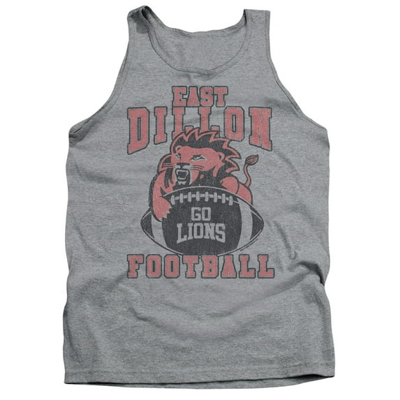 Friday Night Lights Go Lions Adult Tank Top Heather Athletic Heather