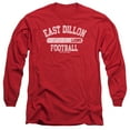 thumbnail image 1 of Friday Night Lights Lions Pill Box Long Sleeve Adult 18/1 T-Shirt Red, 1 of 1