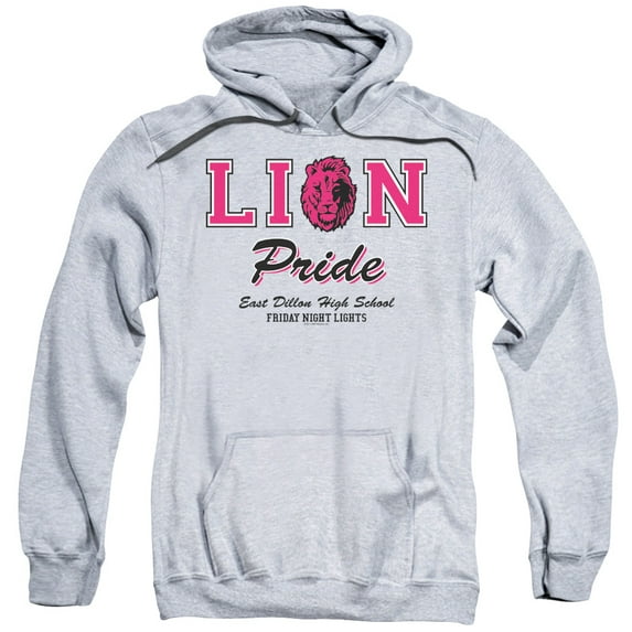 Friday Night Lights Lions Pride Adult Pullover Hoodie Sweatshirt Athletic Heather