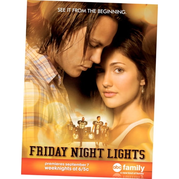 Friday Night Lights Metal Sign 8inx 12in Art Print on Metal 8x12 Square Adults AB Posters