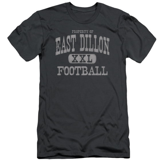 Friday Night Lights Property Of Adult 30/1 T-Shirt Charcoal Charcoal