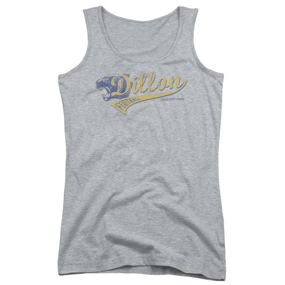 Friday Night Lights Team Spirit Junior Women's Tank Top Athletic Heather