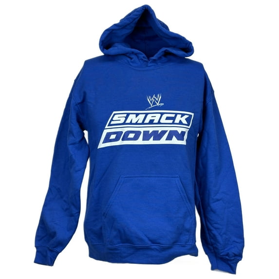 Friday Night Smackdown Blue WWE Pullover Hoody Sweatshirt