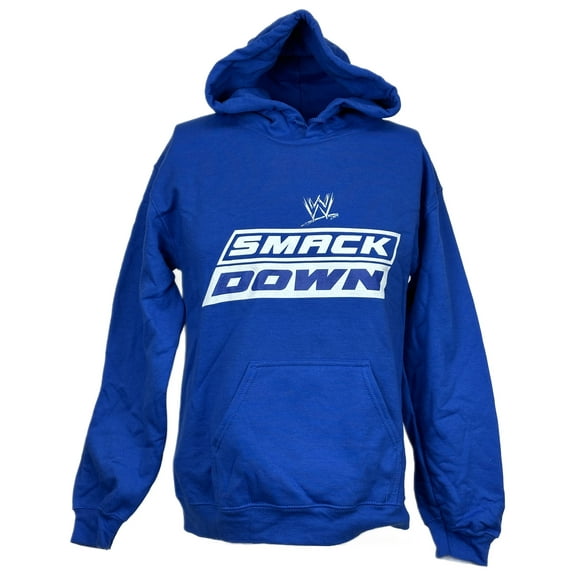 Friday Night Smackdown Blue WWE Pullover Hoody Sweatshirt