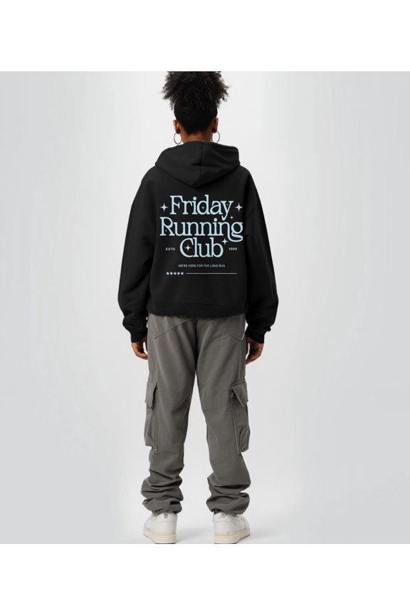 Friday Running Club Retro – Unisex Heavy Blend T-Shirt, 90s Athletic Cozy Comfort Wear, Sp