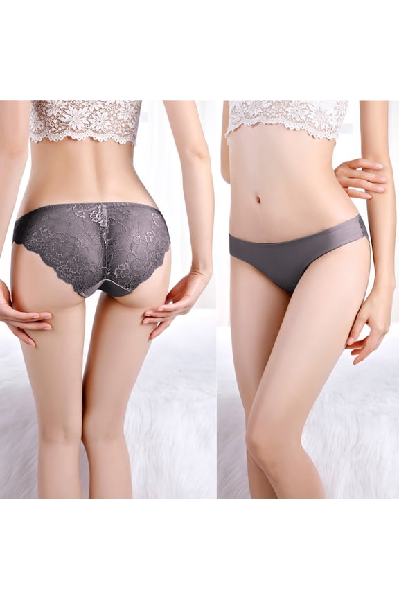 Kojanyu Wood Grain Essential Oil Diffuser - 1PC Sexy Ladies Low-Rise Transparent Lace Panties Breathable Quality Underpants Breathable Cotton Women's Underwear