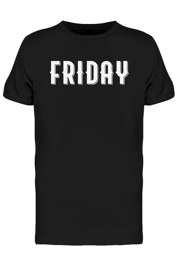 Friday T-Shirt Men -Image by Shutterstock, Male Medium