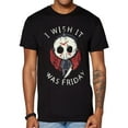 thumbnail image 1 of Friday The 13TH Shirt Men's Jason Voorhees Chibi Short Sleeve Graphic Tee, 1 of 5