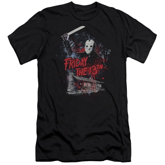 Friday The 13Th - Cabin - Premium Slim Fit Short Sleeve Shirt - XX-Large