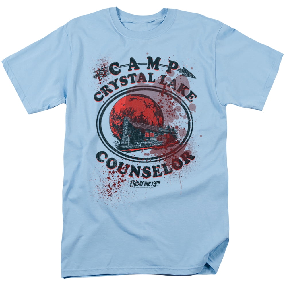 Friday The 13th Camp Counselor Victim T-Shirt – Unisex Horror Movie Tee For Men & Women, Officially Licensed