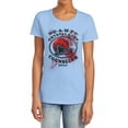 thumbnail image 1 of Friday The 13Th Camp Counselor Victim Women's T Shirt, Light Blue, Large, 1 of 6