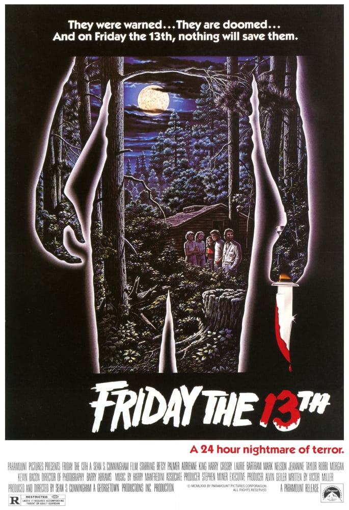 Friday The 13Th Canvas Art - (24 x 36)