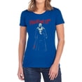 thumbnail image 1 of Friday The 13Th Chchch Ahahah Women's T Shirt, Royal, Medium, 1 of 6