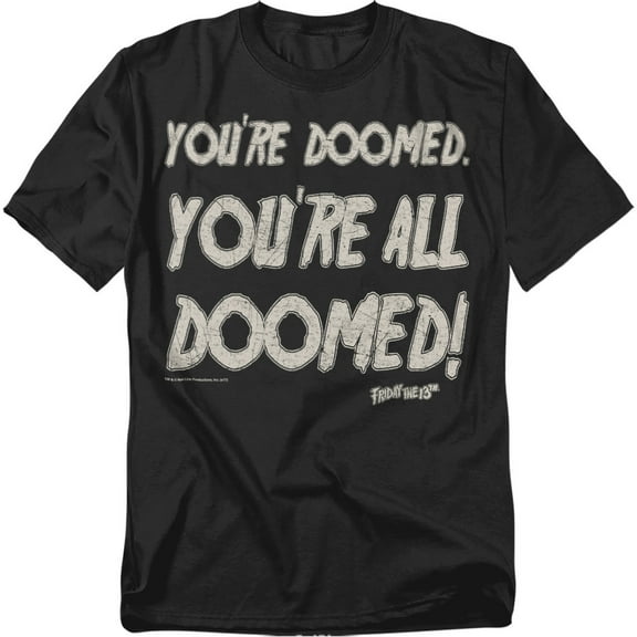 Friday The 13Th - Doomed - Short Sleeve Shirt - XX-Large
