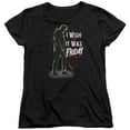 thumbnail image 1 of Friday The 13Th - I Wish It Was Friday - Women's Short Sleeve Shirt - XX-Large, 1 of 2