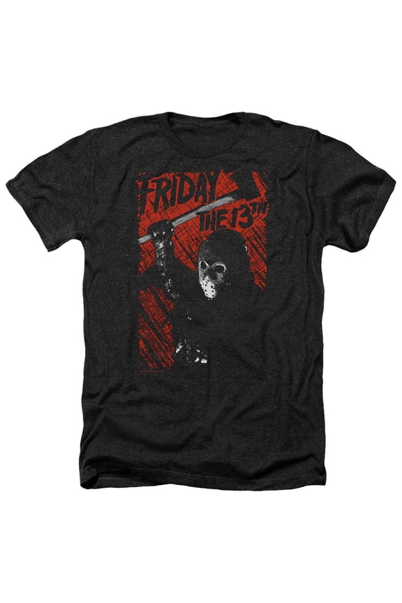 Friday The 13Th - Jason Lives - Heather Short Sleeve Shirt - XX-Large
