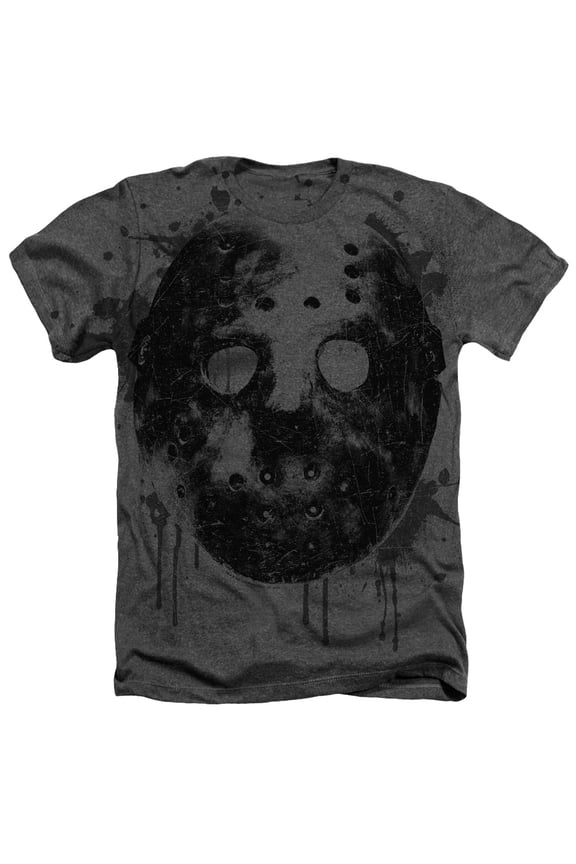 Friday The 13Th - Mask - Heather Short Sleeve Shirt - X-Large