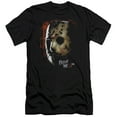 thumbnail image 1 of Friday The 13Th Mask Of Death S/S Adult 30/1 T-Shirt Black, 1 of 2