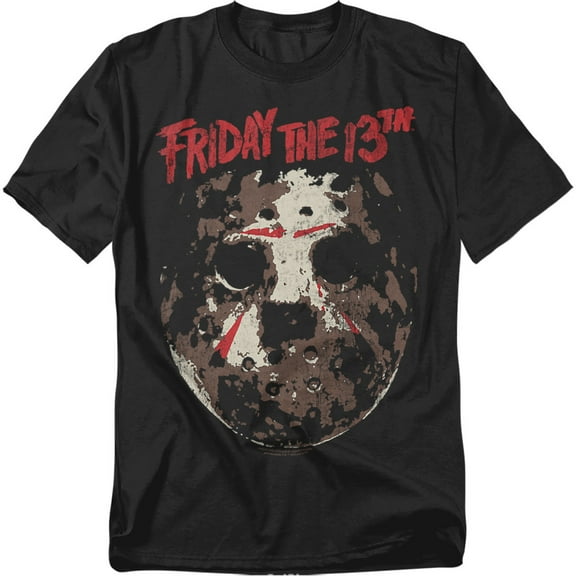 Friday The 13Th T-Shirt Rough Mask Unisex Graphic Tee for Men & Women