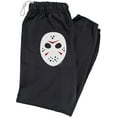thumbnail image 1 of Friday The 13Th Simple Mask Unisex Jogger Sweatpants for Men and Women, Black, Large, 1 of 1