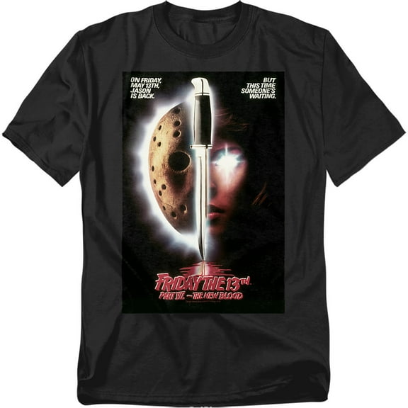 Friday The 13Th T-Shirt New Blood Poster Unisex Graphic Tee for Men & Women