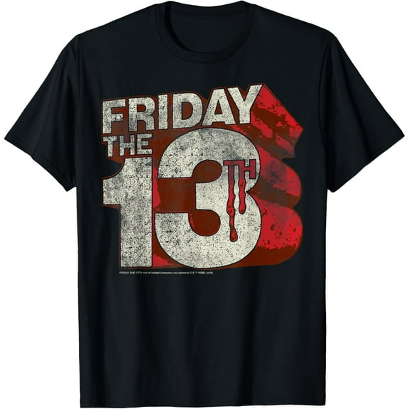 Friday The 13th 3D Logo T-Shirt
