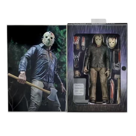 Friday The 13th 7"Scale Ultimate Part 4 Jason Action Figure, Multicolor