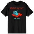 thumbnail image 1 of Friday The 13th 8 Bit Men's Black T-Shirt - L, 1 of 7